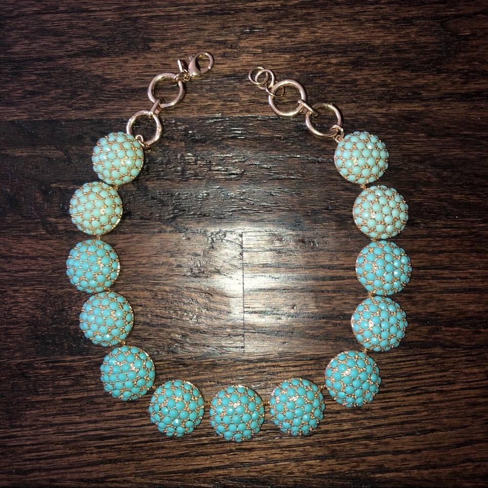 Blue gradient necklace 18” Banana Republic